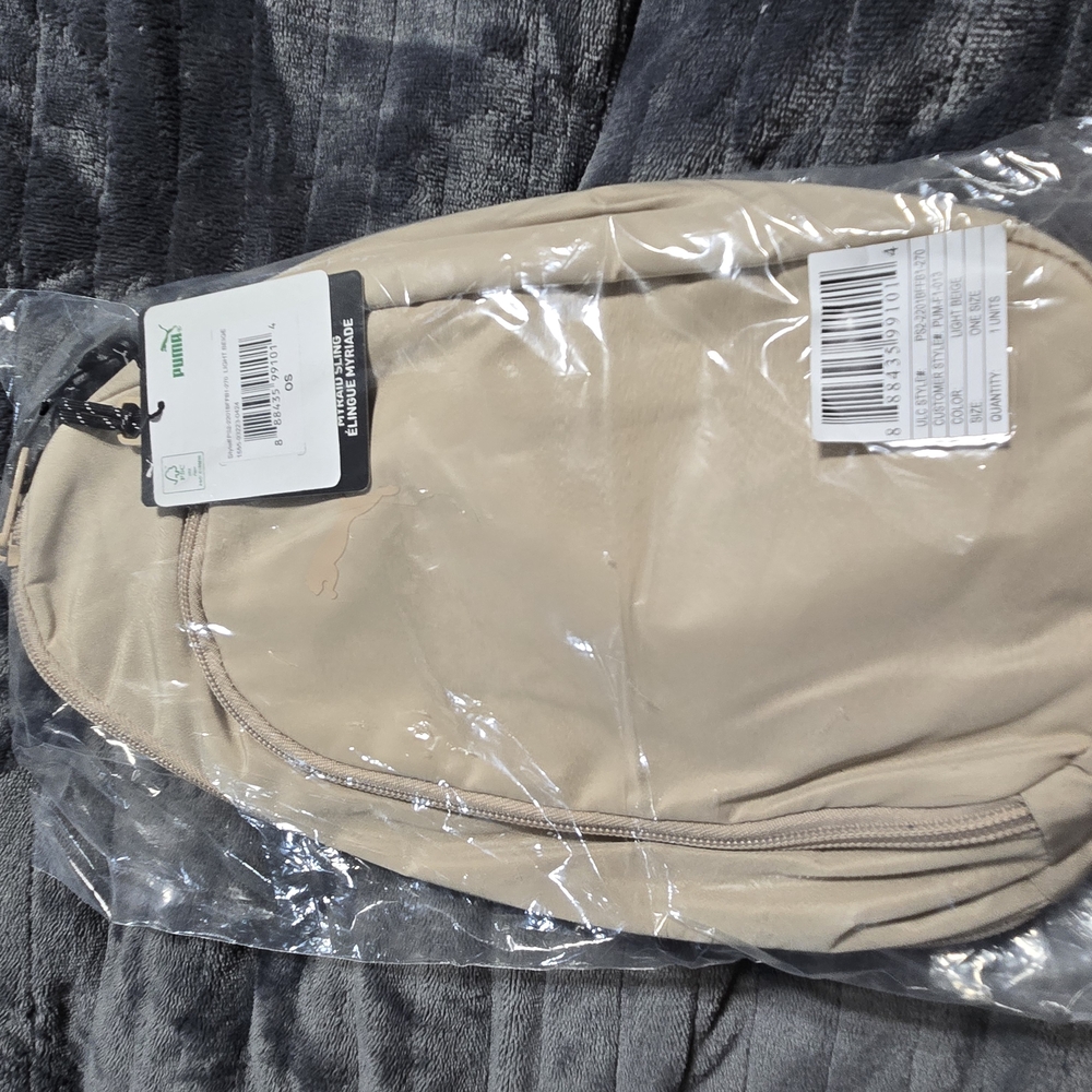 Puma Myriad Sling Lt Beige New In Bag